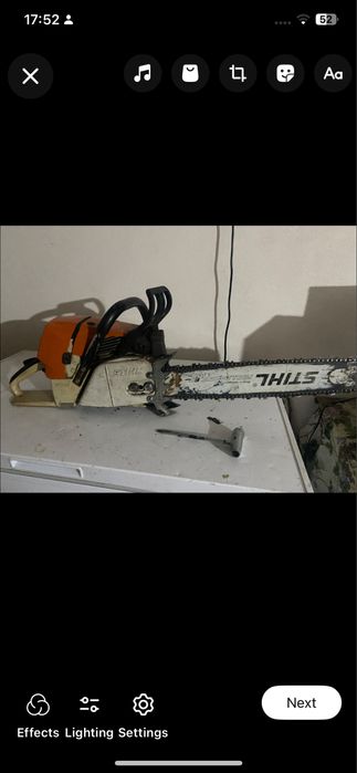 STIHL MS 461 lama rollomatic es 50