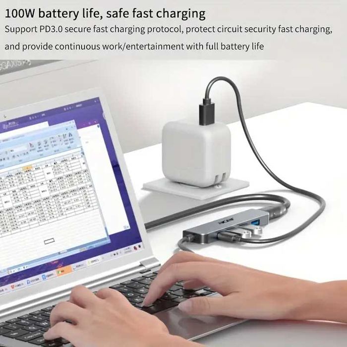 Докинг Станция Acer за Смартфон Таблет Лаптоп USB Type-C към HDMI