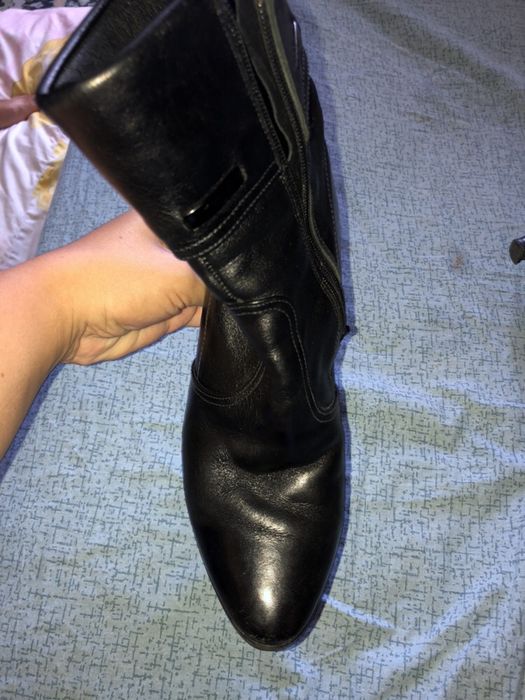 Ghete piele naturală , măsura 36