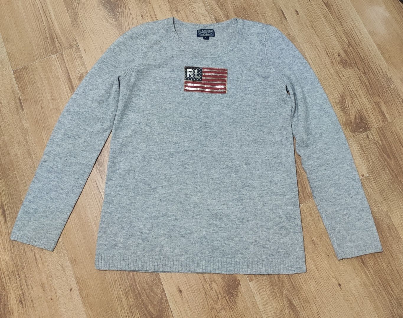Pulover damă Polo Ralph Lauren din lână miel mărimea L