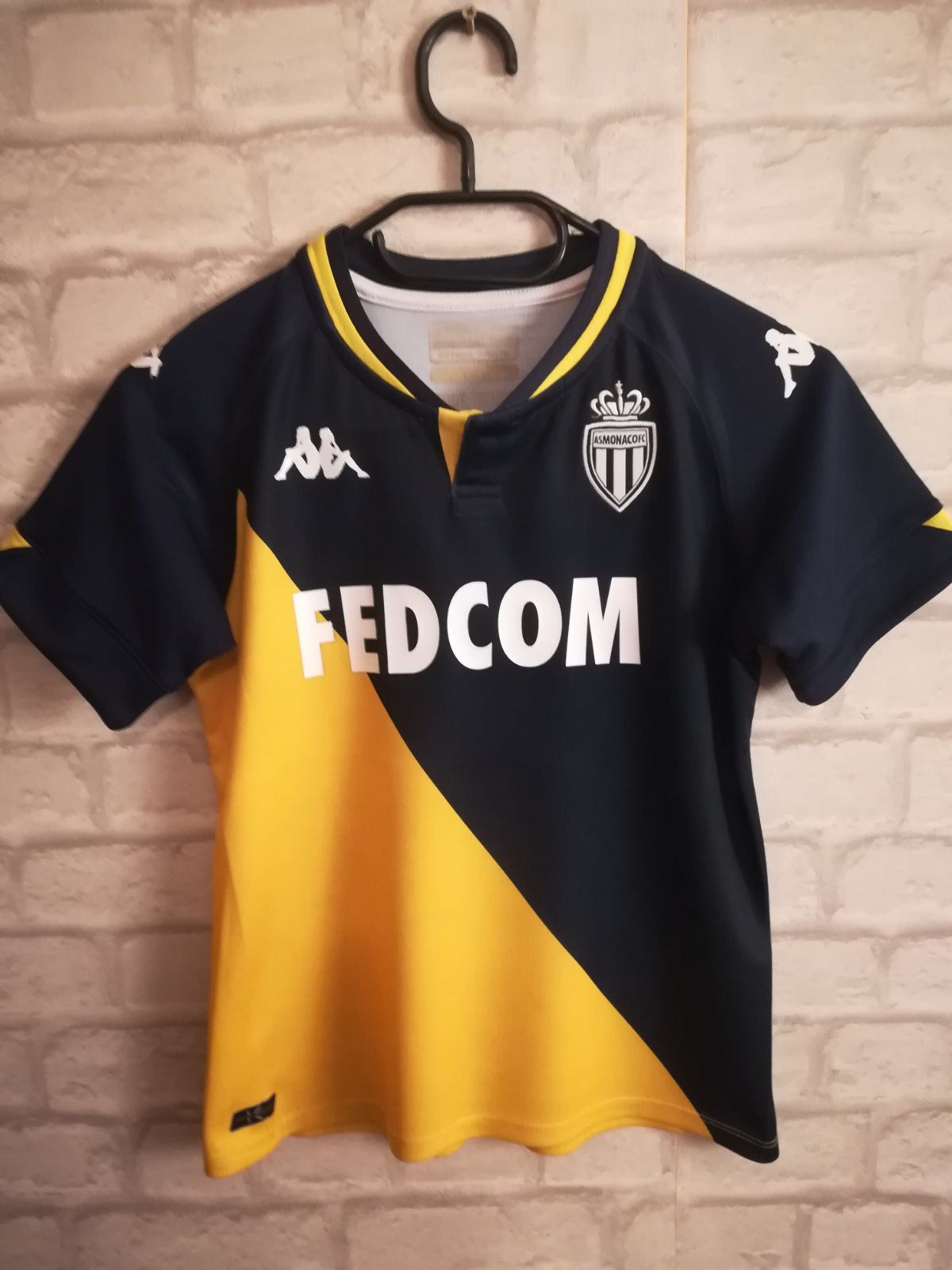 Tricou fotbal AS Monaco copii