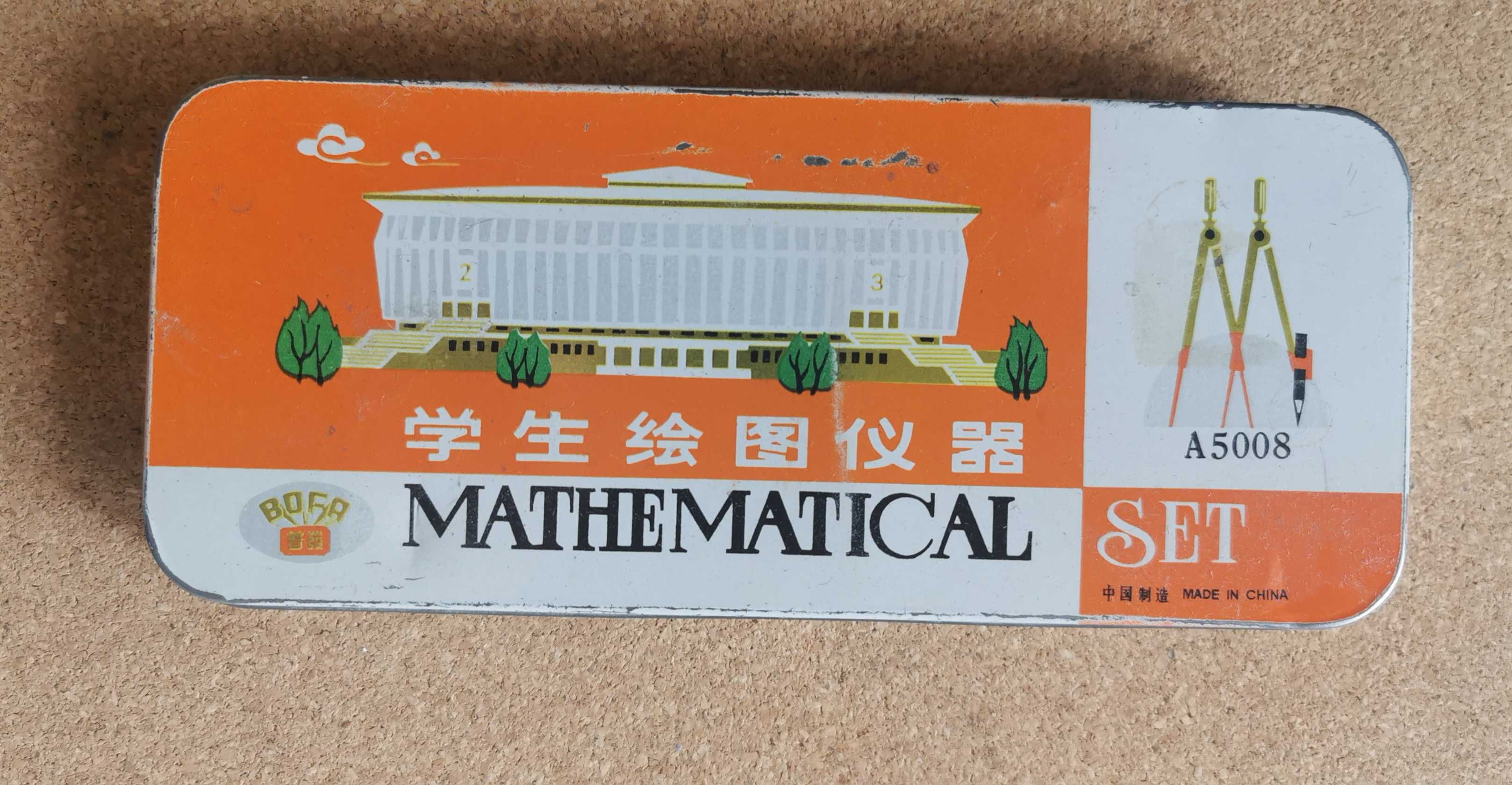 Penar Trusa chinezeasca A5008 perioada comunista Mathematical Set