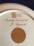 Farfurie ornamentala Hand Made din Grecia cu 24k