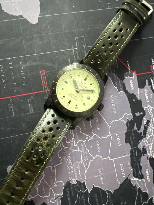 Ceas Automatic Glycine Airman Purist Lume, swiss made, 24h