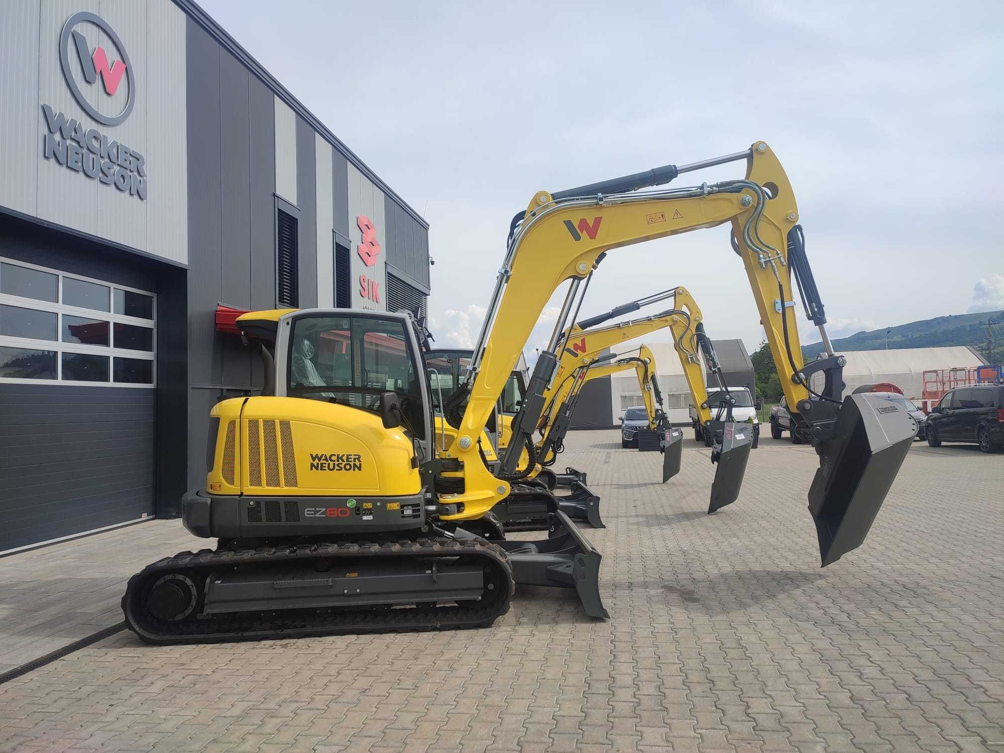 Excavator Wacker Neuson EZ80- De la reprezentanta autorizata