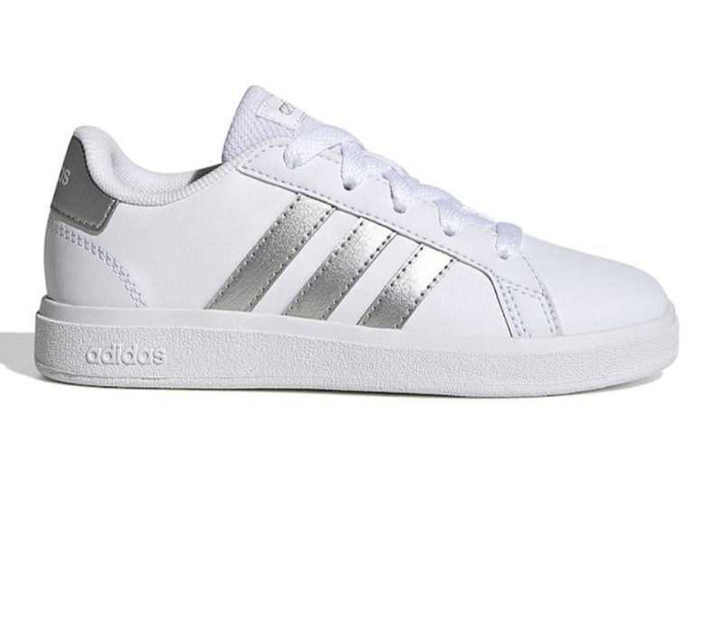 Adidas  Grand Court 2.0, Alb, Argintiu, nr 36 Noi !
