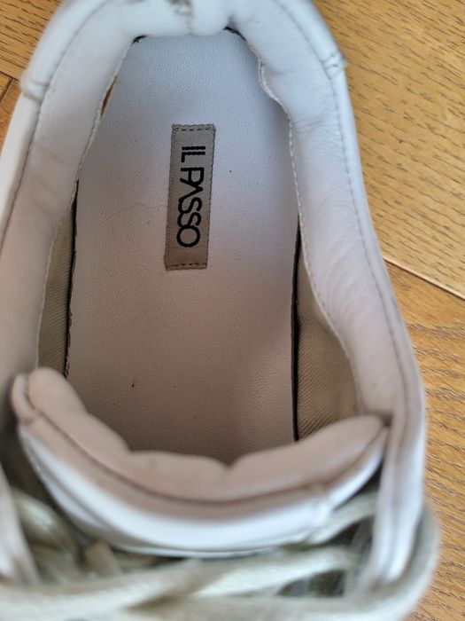 Sneakers Il Passo, piele albi mar. 36-37