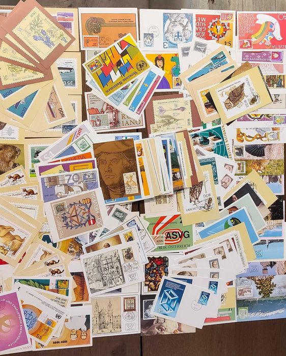 Carti postale anii 77' - 90' - Germania - Vatican - Geneva -  e.t.c