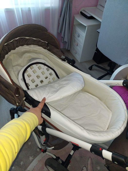 Детска количка 2 в 1 Адамекс. Уникална