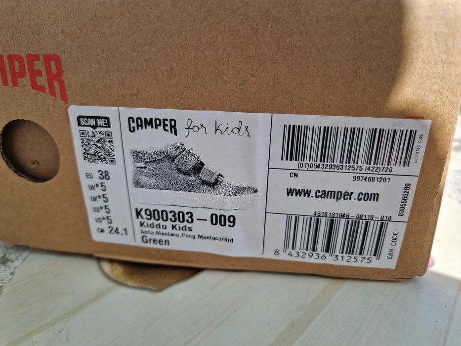 Camper for kids боти ботуши 38 номер зелени
