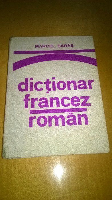 dictionar francez -roman