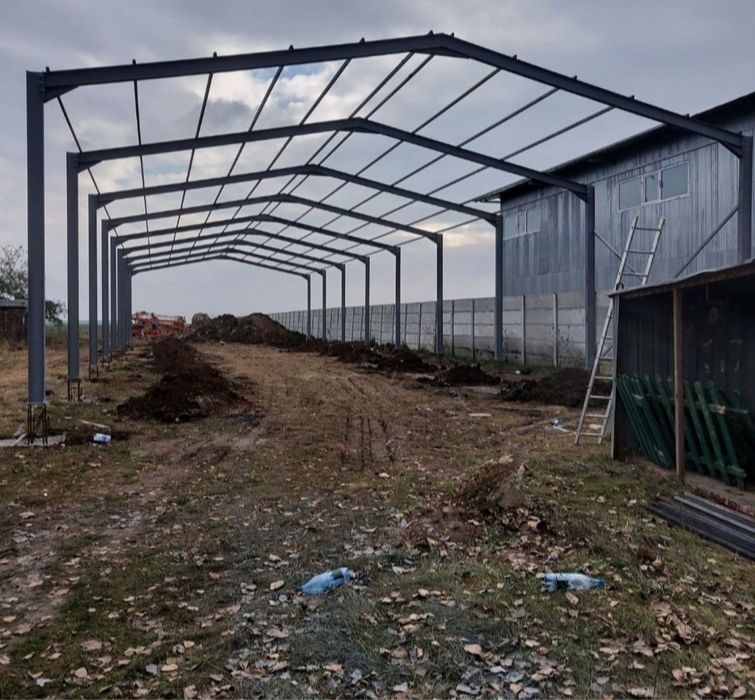 Structuri metalice ferme metalice hale cel mai bun pret