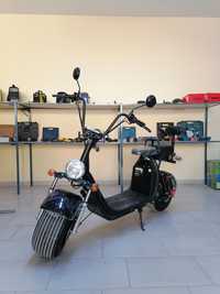 Електрическои скутер Харли 1500W  с до 55 км Пробег + Регистрация