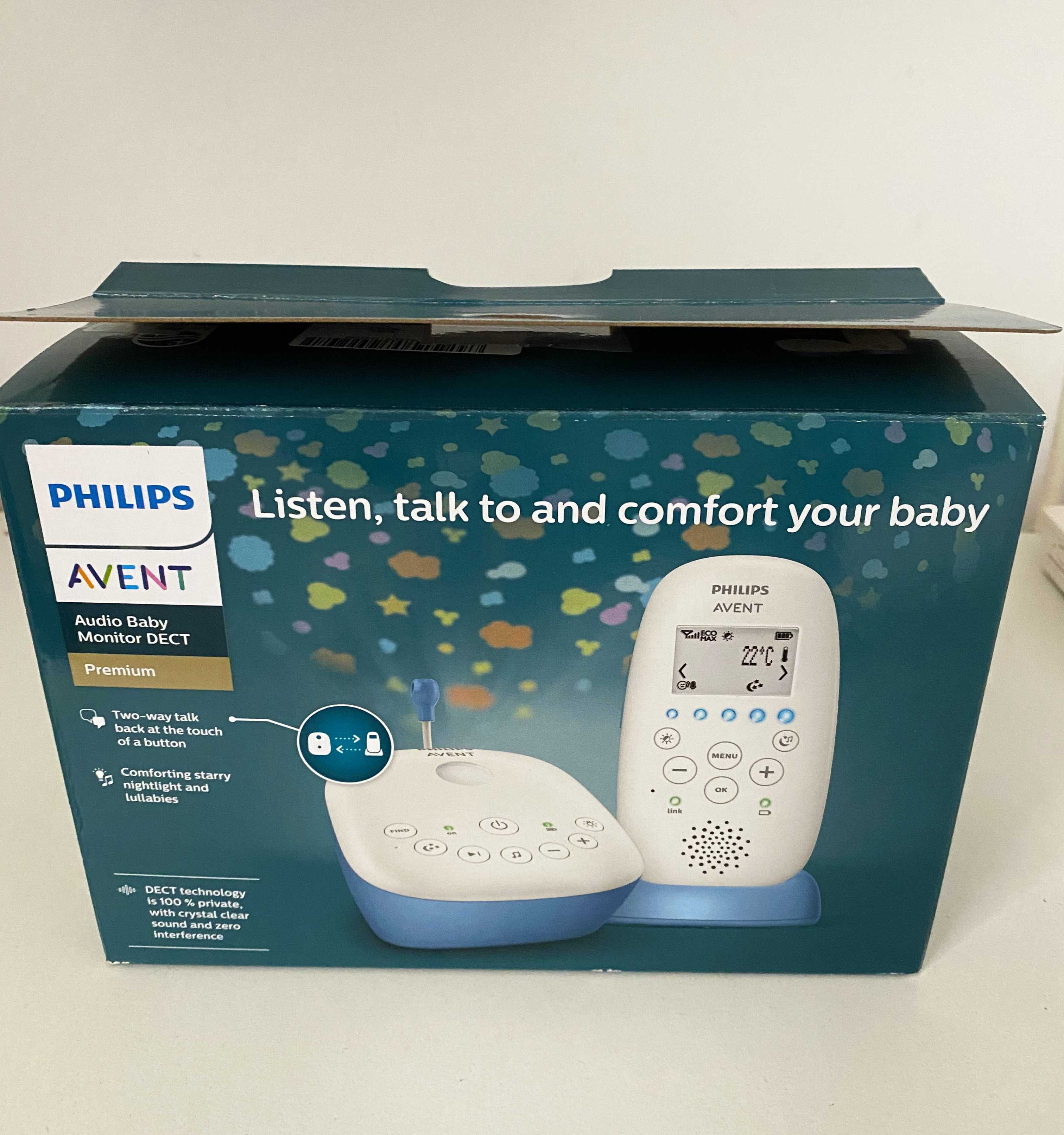 Sistem audio DECT de monitorizare pentru copii Philips Avent SCD735/52