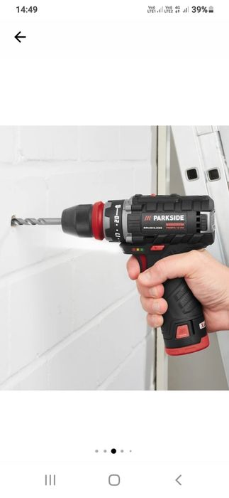 Bormasina filetanta parkside performance