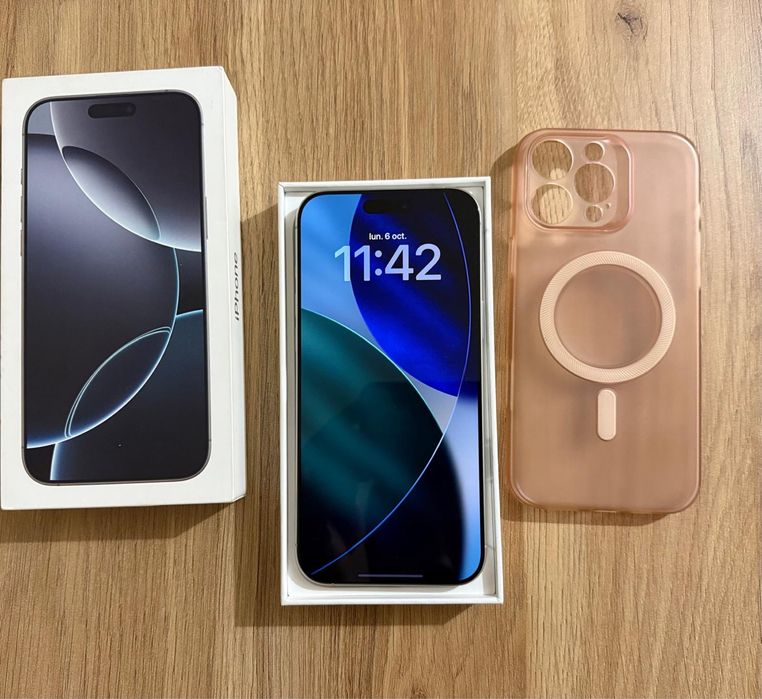 Iphone 16 Pro Max 256Gb - Silver - 100% Bat