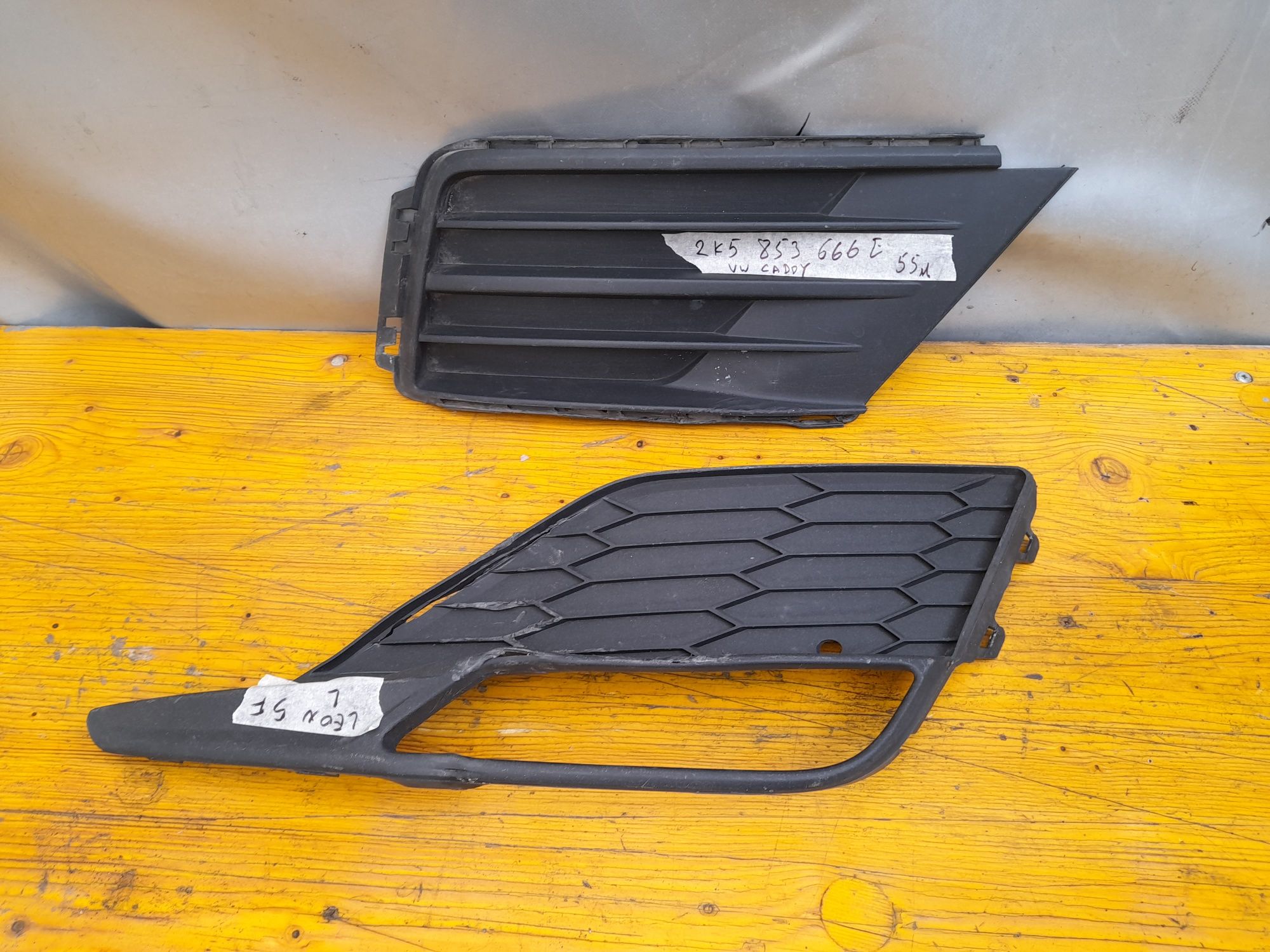 Грил решетка халоген броня Vw Caddy Seat Leon 2016/24г
