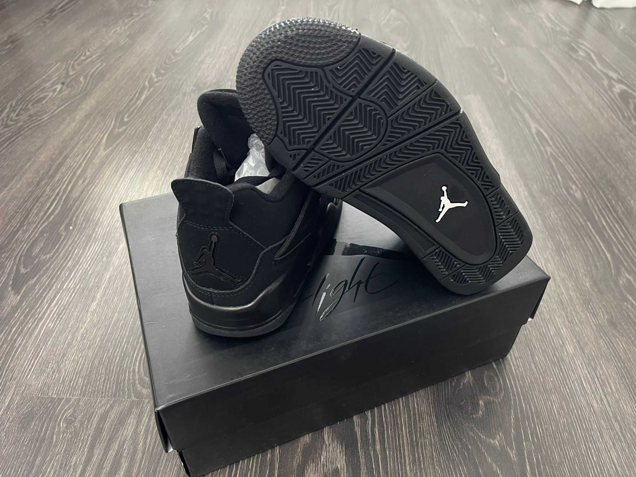 Jordan 4 Black-Cat - 36-45 - Verificare colet