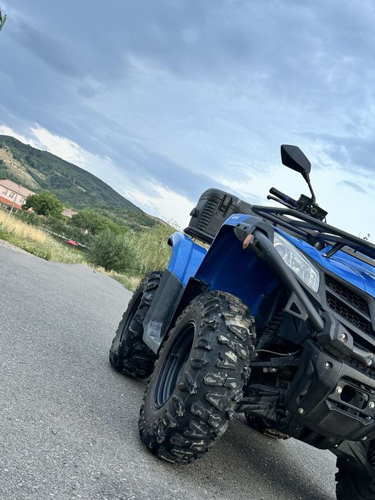 Cf moto 450s , atv-ul nu are nici un fel de probleme .!