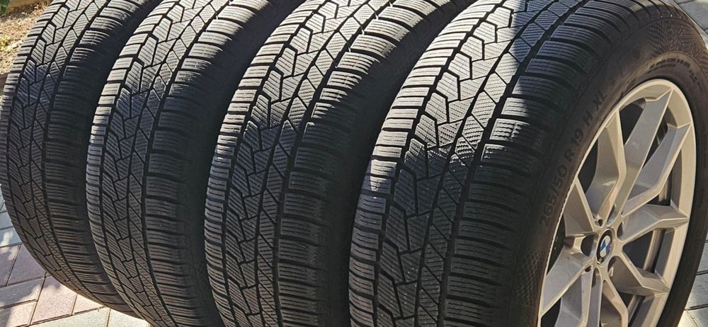 Jante BMW X5 G05 X6 G06 echip iarna 265 50 19 Continental 7mm DOT 2022