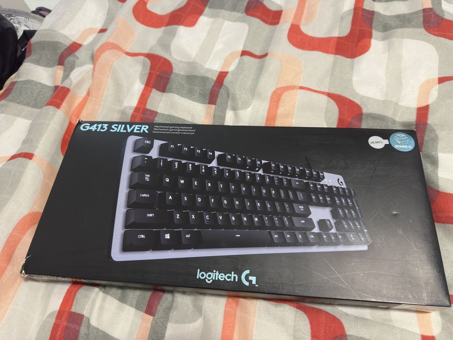 Logitech g413 Silver - клавиатура
