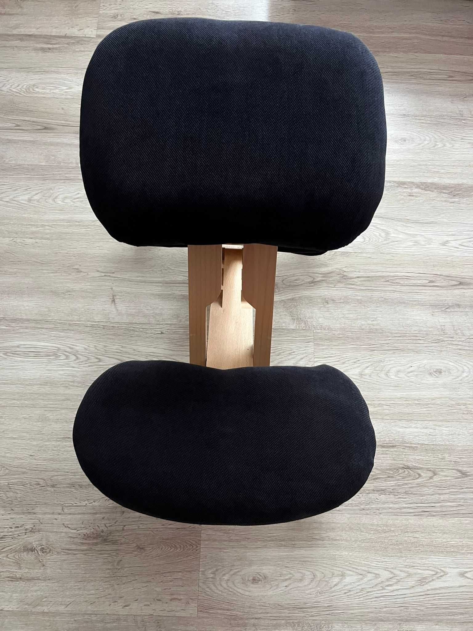 Scaun birou ergonomic Groco, material textil, negru