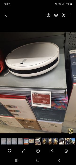 Aspirator robot vaccum mop 2 lite nou ,toate accesoriile incluse .