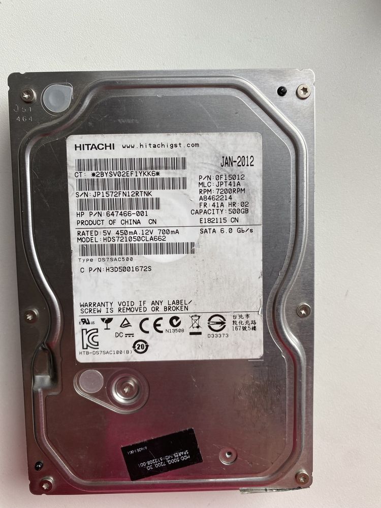 Жесткий диск hdd