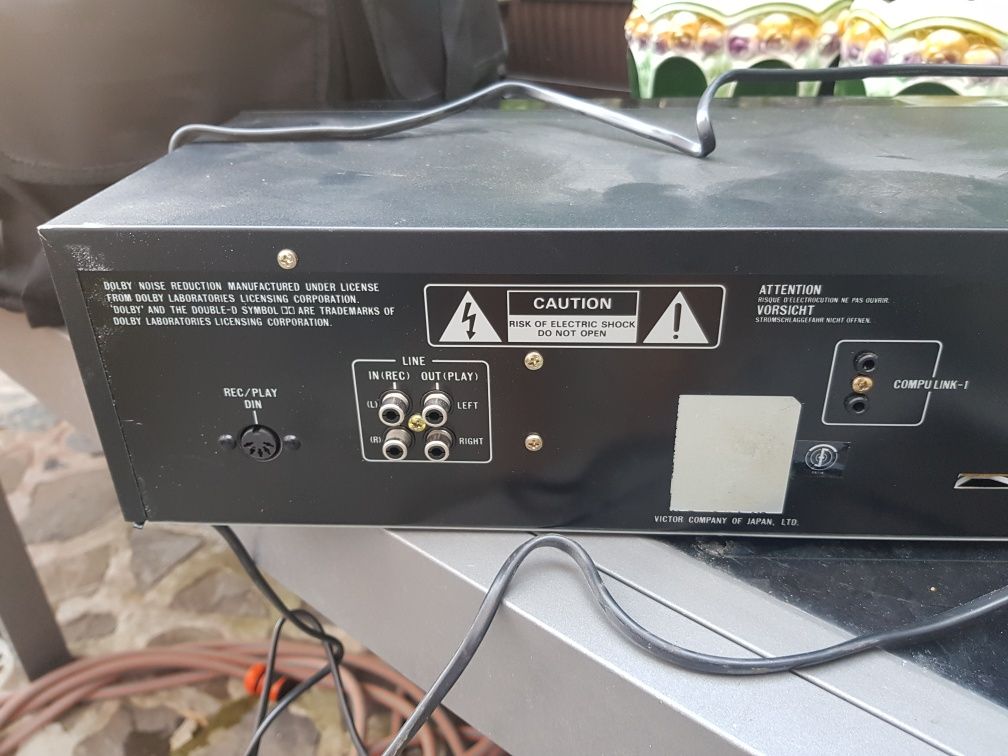Vand dubluradiocasetofon JVC