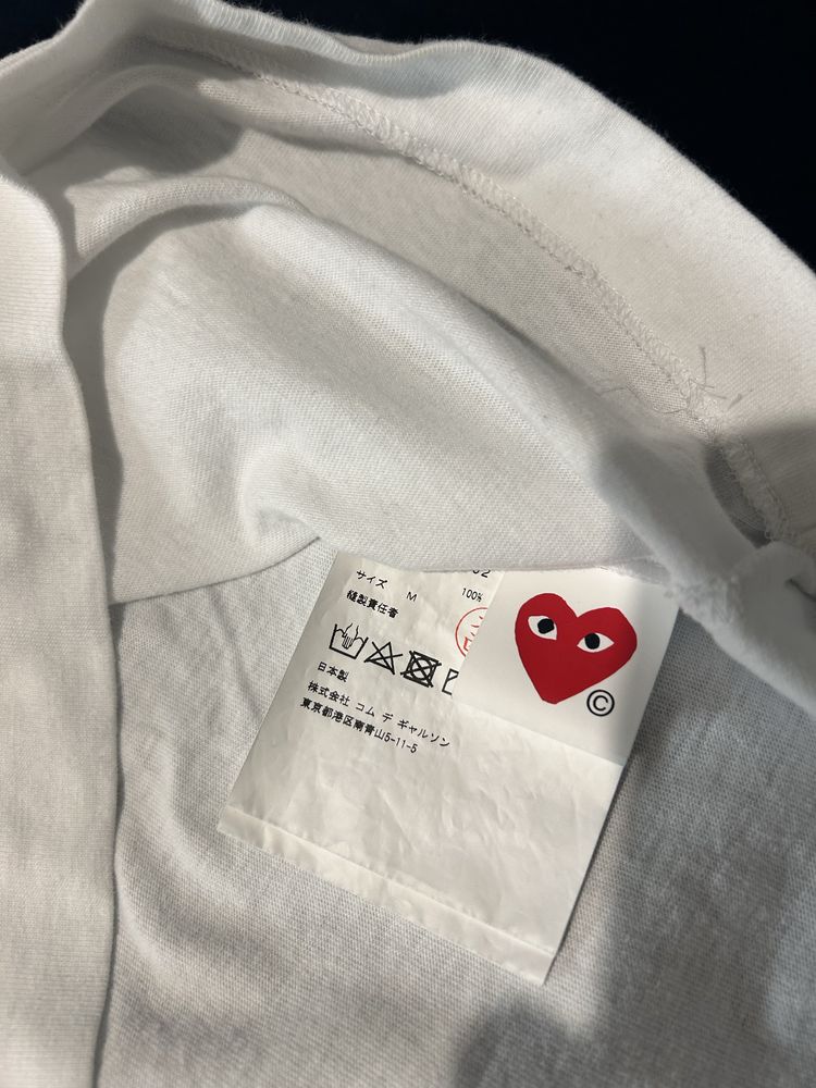 comme des garçons play мъжка тениска НОВА