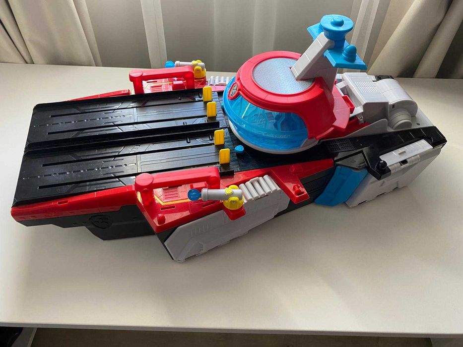 Sediu/Barca/Transportator Set complet Patrula catelusilor Mighty Movie