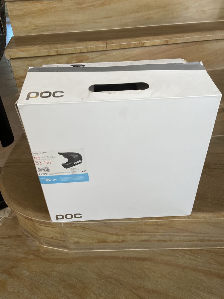 Casca full face poc marimea s+ochelari poc