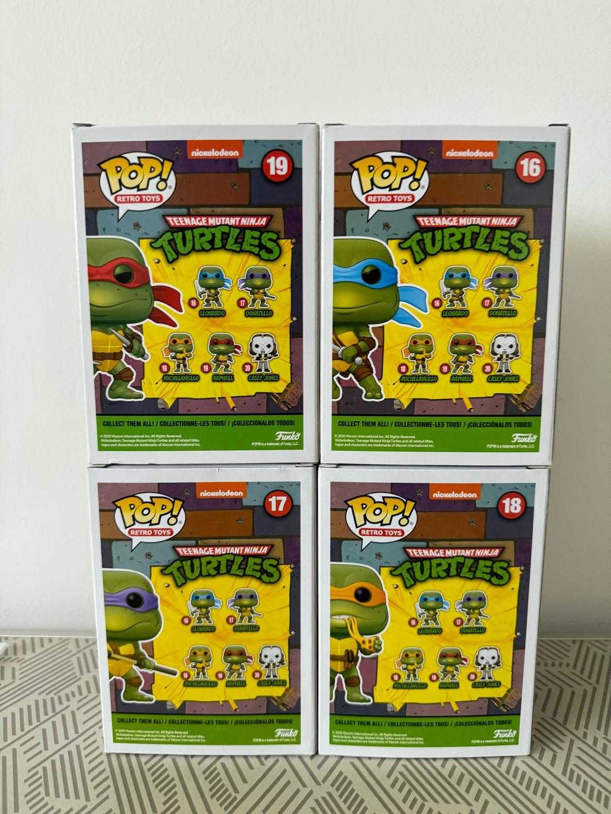 Vand Set 4 Figurine Funko Pop Teenage Mutant Ninja Turtles (TMNT)