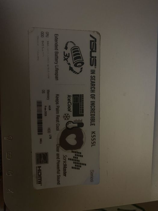 Asus K555L Notebook PC