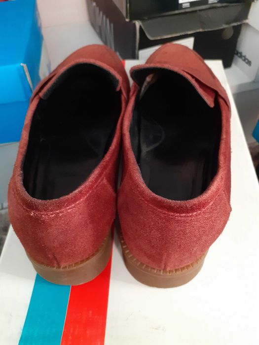 Дамски обувки естествен велур