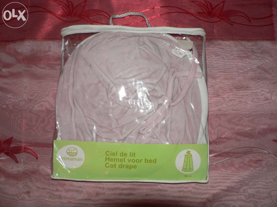 BALDACHIN PATUT ALB CU ROZ, diverse combinatii de culori