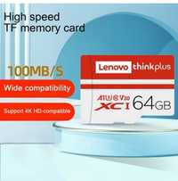 Lenovo Premium 64GB TF/Micro-SD xotira kartasi