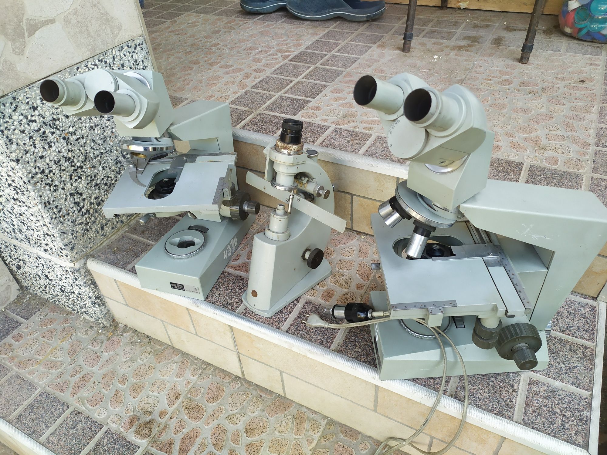 Микроскопи Carl Zeiss Jena 3 броя