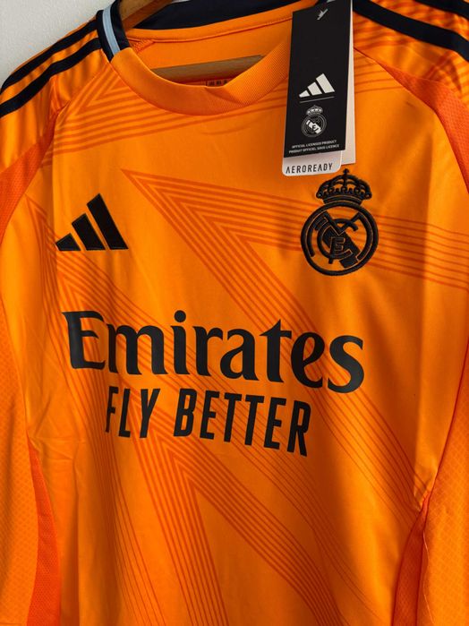 NEW! Реал Мадрид 24/25 Гостуващи Тениски