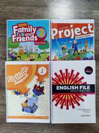 Комплекты English File, family and Friends, Fly High, Project