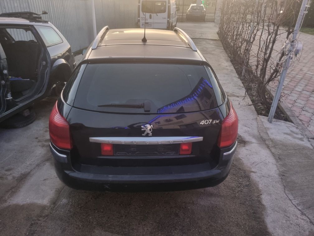 Panoramic trapă electrică mare peugeot 407 sw