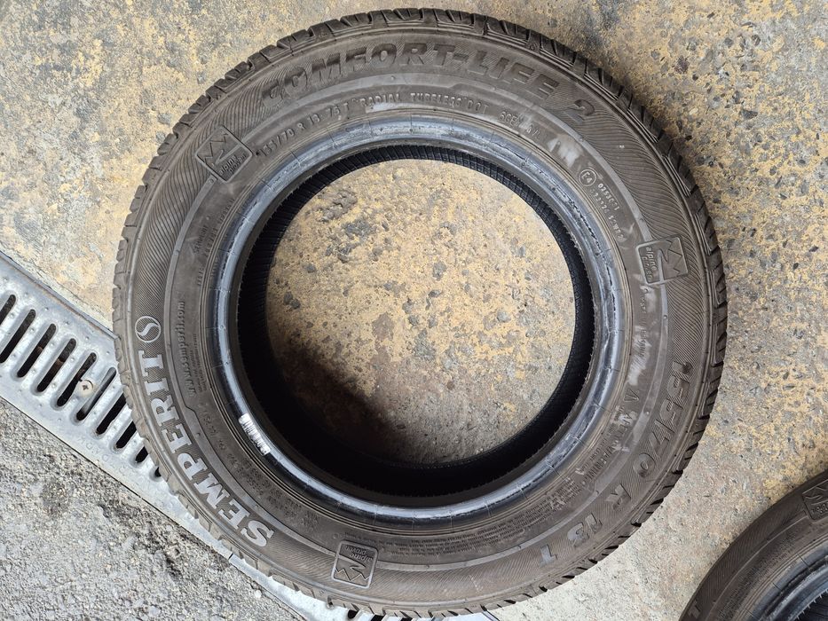 Vând cauciucuri 155/70/13 set complet imp Germania//Semperit//