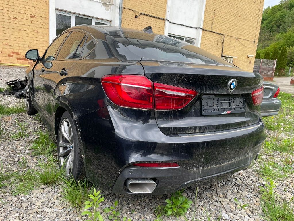 BMW X6 F16. M pack 4.0d xdrive fab 2019 avariat lovit