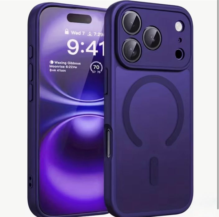 Iphone 17/AIR/17 PRO/17 PRO MAX - Husa Magsafe PC Protectie Completa