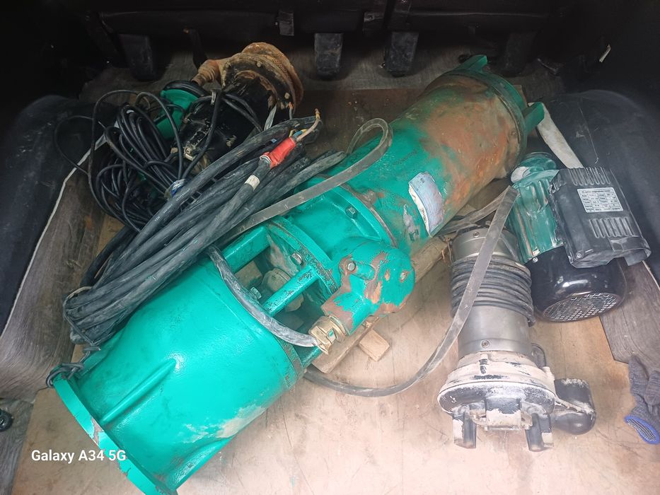 Ремонт электродвигателей и водяных насозов