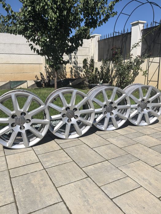 Set 4 jante aliaj Audi A4 - stare foarte bună