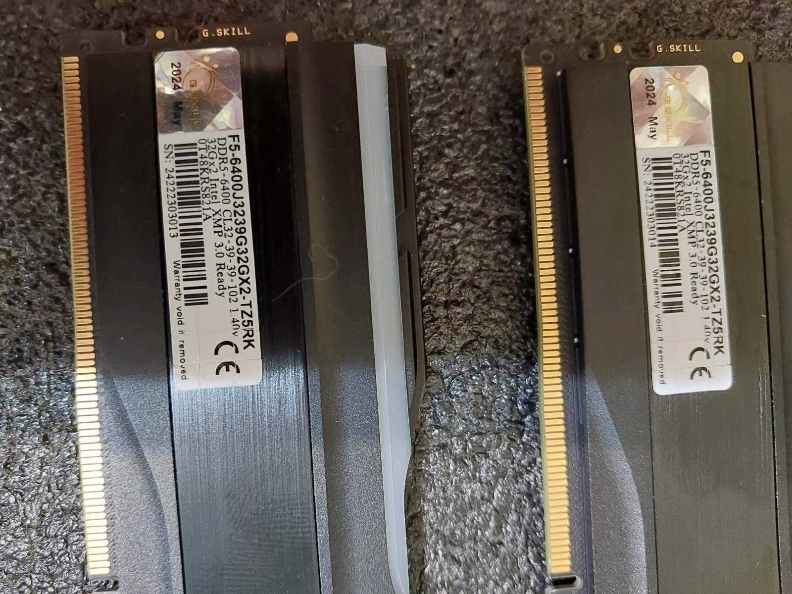 64GB DDR5 G.Skill Trident Z RGB, 6400Mhz, CL32