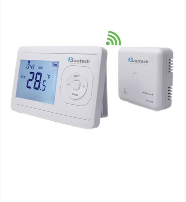 Termostat ambient SMART wireless Bautech i-7wd, Control Telefon/Intern