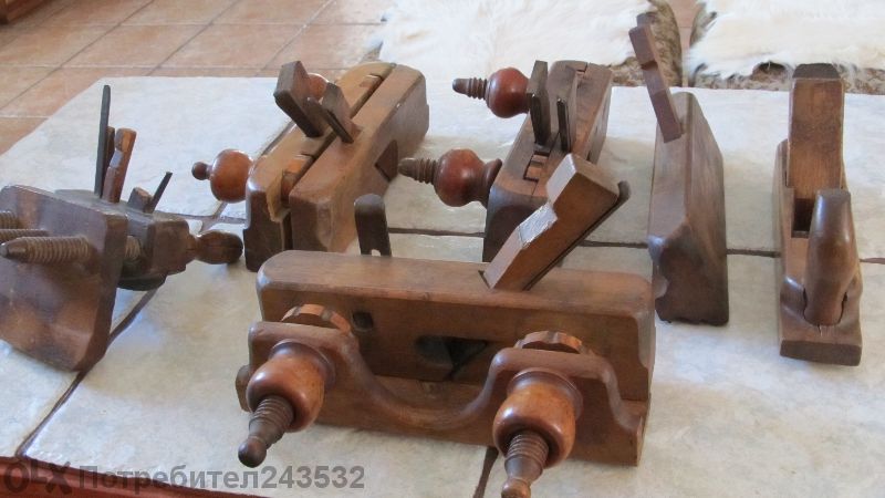 150 годишни дърводелски рендета - работещи !