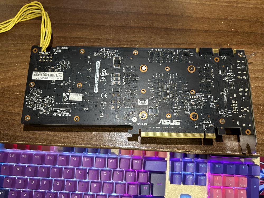 Placa video Nvidia Geforce ASUS GTX 1070 Ti 8GB GDDR5